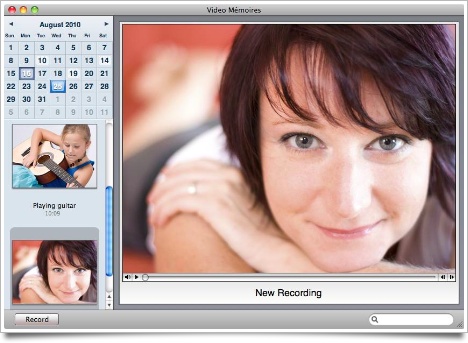 Video Mémoires screenshot